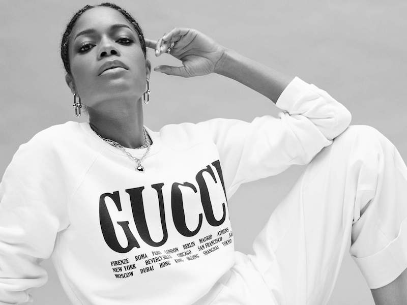 Gucci Oversized Printed Cotton-Terry Sweatshirt