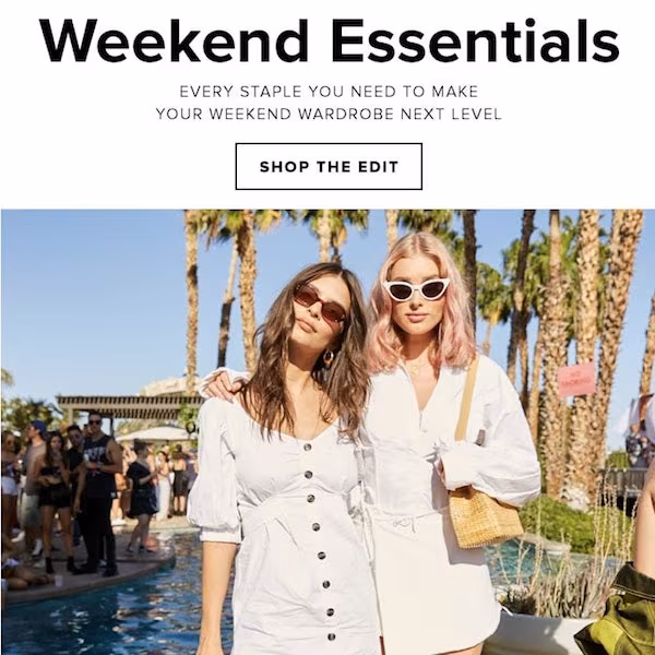 Looks We Love // Weekend Essentials for Festival 2018