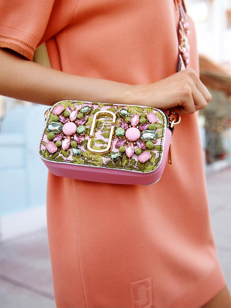 Marc Jacobs Snapshot Camera Bag in Floral Brocade