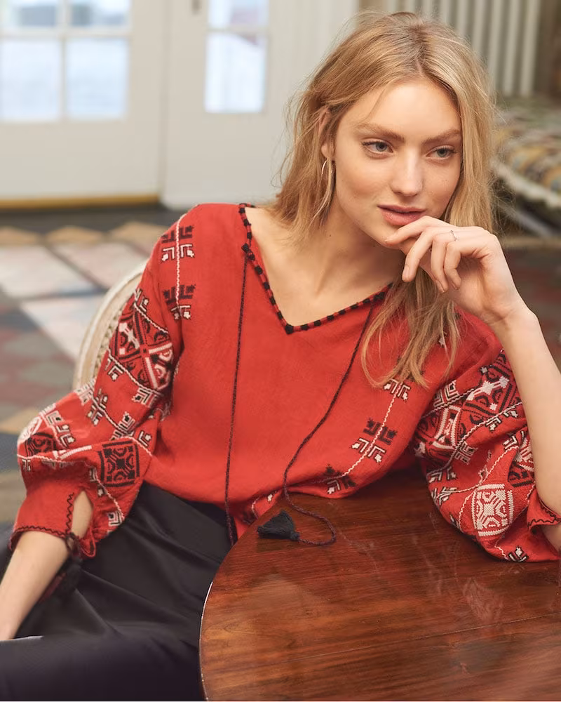 Nili Lotan Cleo Blouse