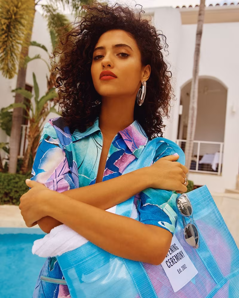 Opening Ceremony Medium Chinatown Tote Bag