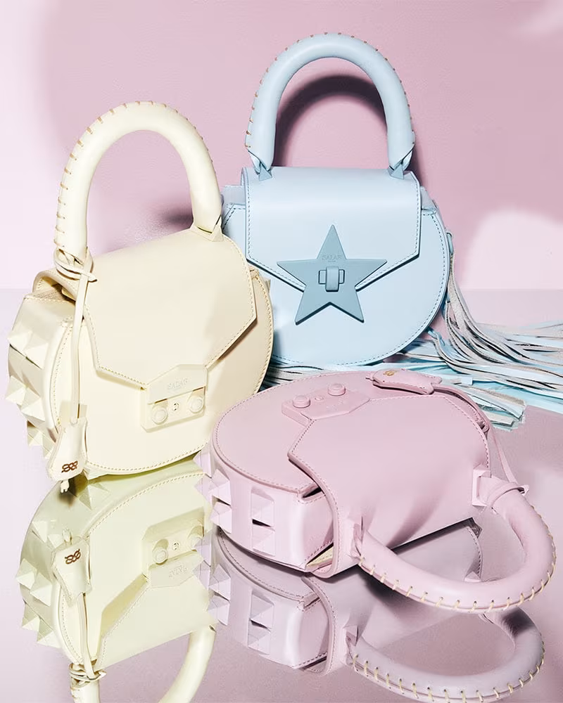 Salar Mimi Paint Cross Body Bag