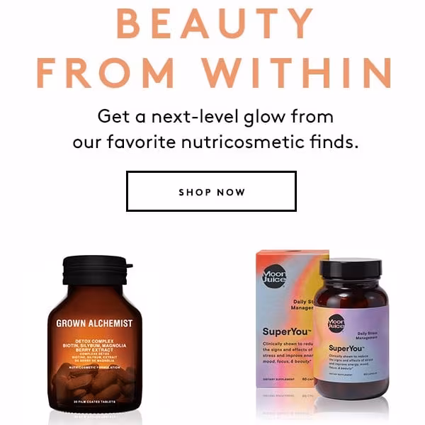 Beauty From Within: Beauty Nutricosmetics for Total Well-Being