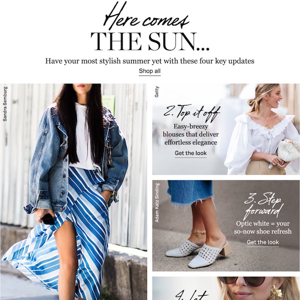 Here Comes the Sun 4 Style Updates for Summer 2018