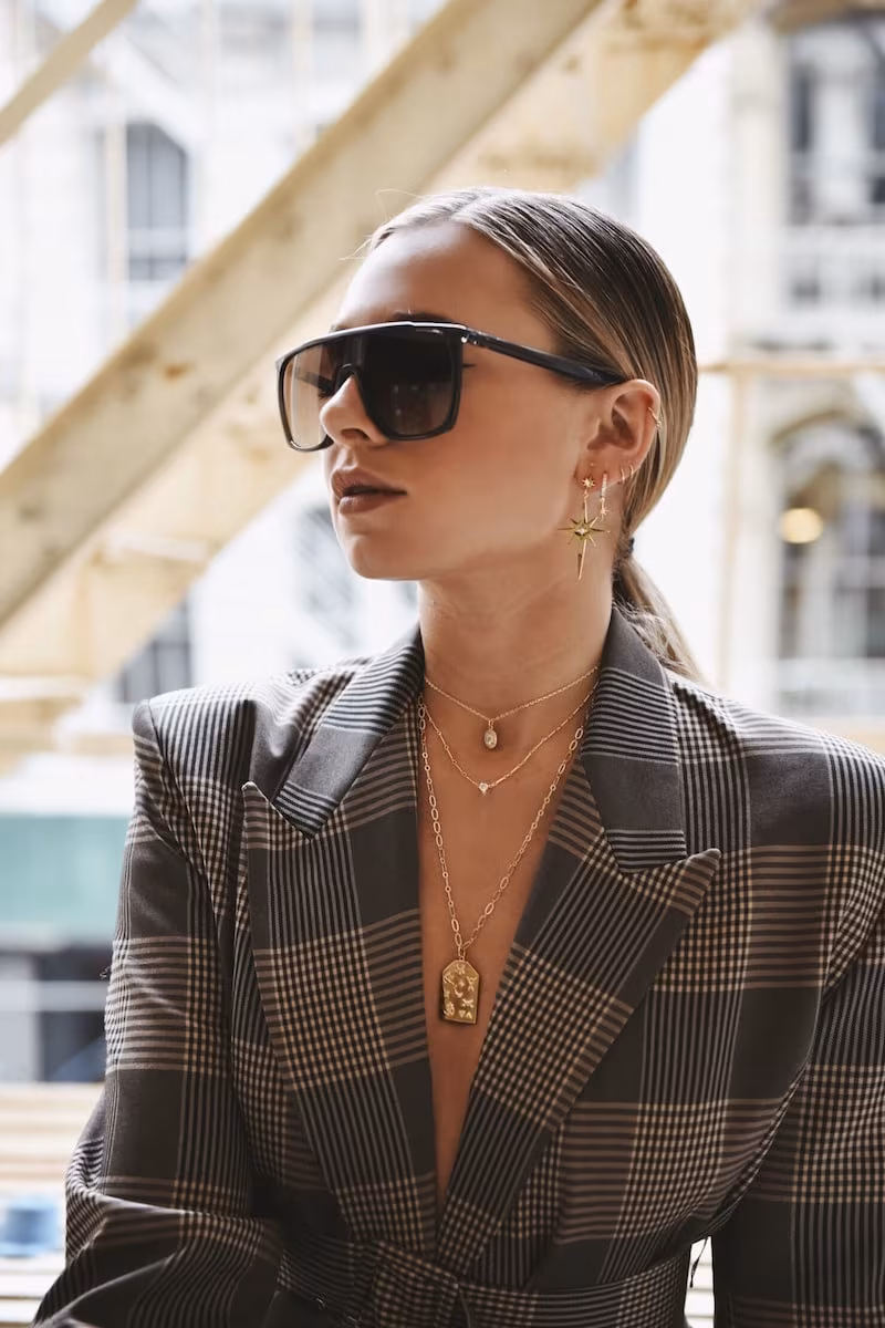 Lulu DK x We Wore What Symbol Pendant Necklace