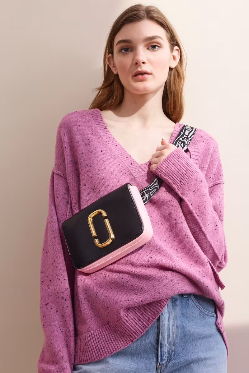 MARC JACOBS Hip Shot Convertible Crossbody Bag