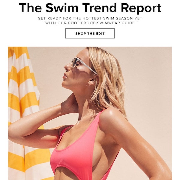 REVOLVE Lookbook // Spring 2018 The Swim Trend Report