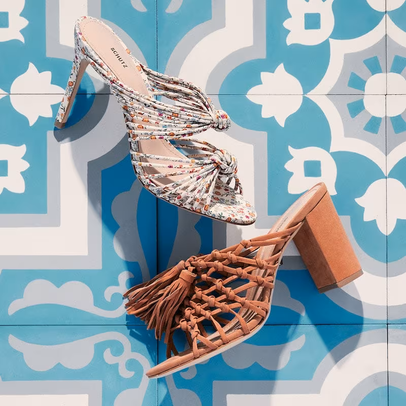 Schutz Chandra Strappy Mules