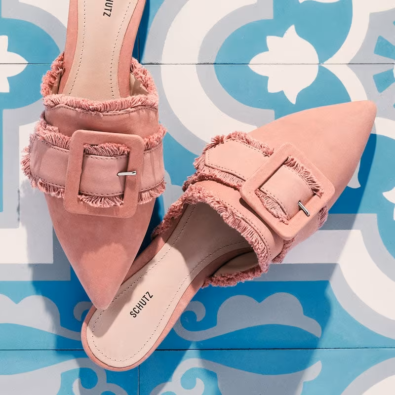 Schutz Mileni Point Toe Mules