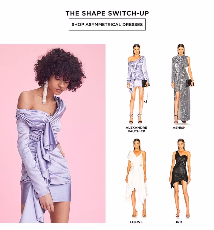 The Shape Switch-Up - Shop Asymmetrical Dresses