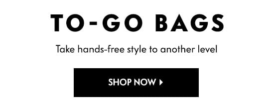 To-Go Bags: Hands-Free Bags You'll Never Want to Take Off - NAWO