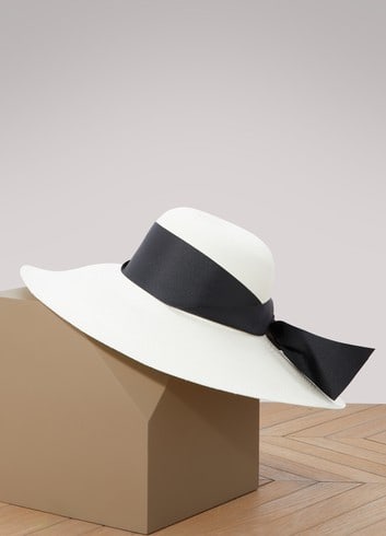 Lady Ibiza hat with large ribbon