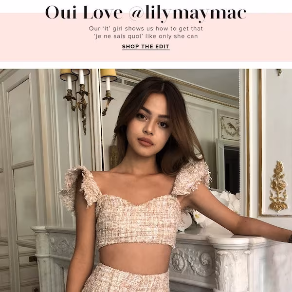 Bonjour From Paris: Oui Love Featured Lily Maymac