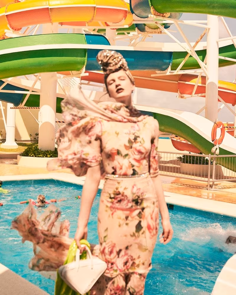 Dolce & Gabbana Floral-Print Dress