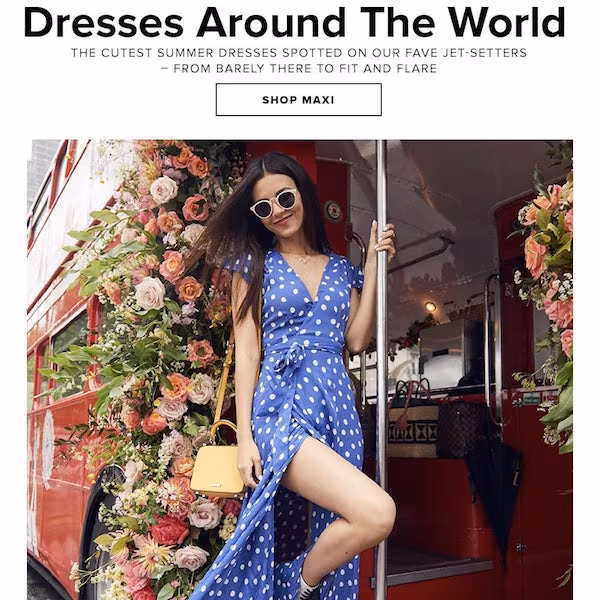Dresses Around The World: Summer 2018 Getaway Dress Guide