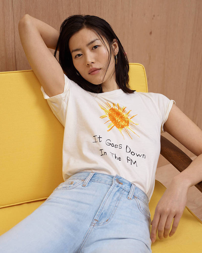 Madewell x Unfortunate Portrait It Goes Down In The Pm Tee