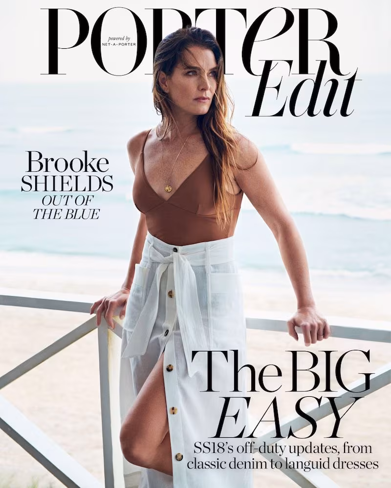 New Horizons: Brooke Shields for The EDIT