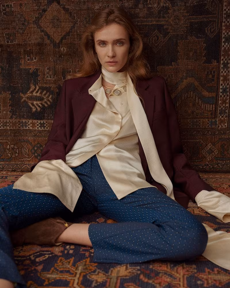 Acne Studios Single-Breasted Wool Blazer