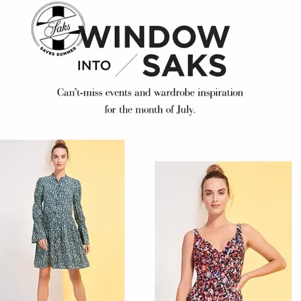 Windows Into Saks // Can't Miss New Arrivals for July 2018