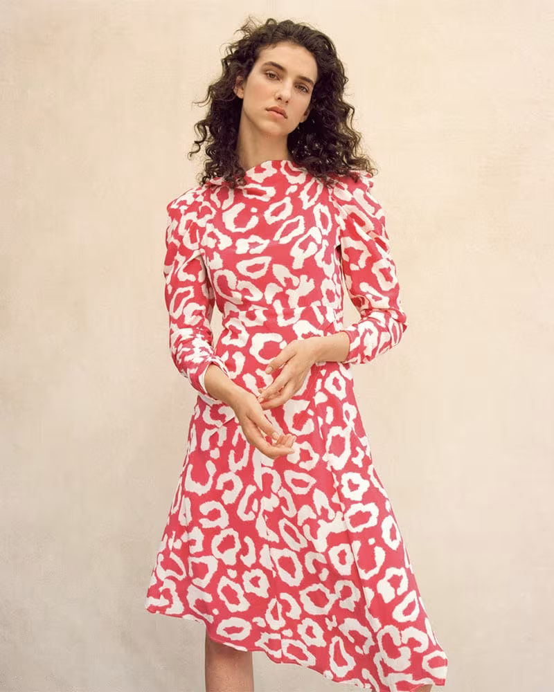 Isabel Marant Carley Silk Crêpe De Chine Dress