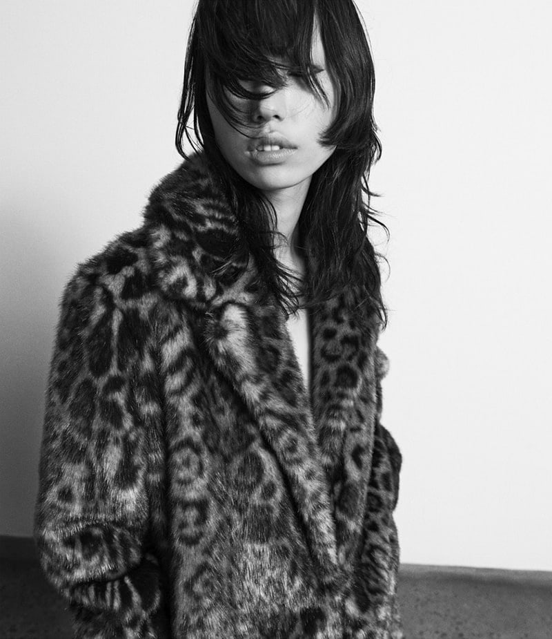 Nili Lotan Marvin Leopard-Print Faux-Fur Long Coat