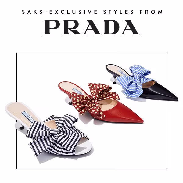 Saks Fifth Avenue Exclusive Prada Shoes Capsule Collection