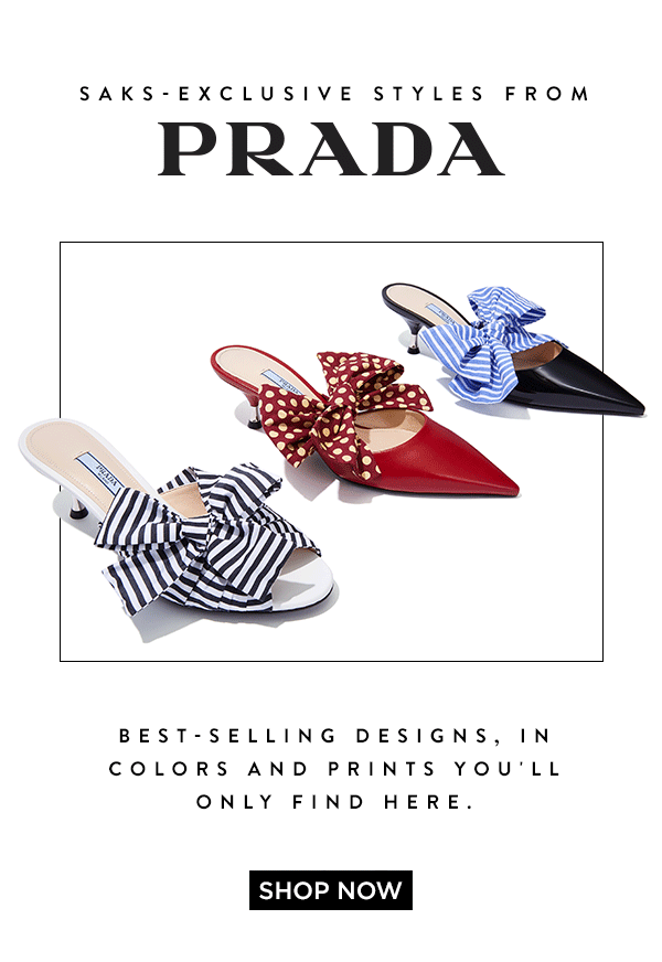 Shop Prada Shoes at Saks Fifth Avenue Now
