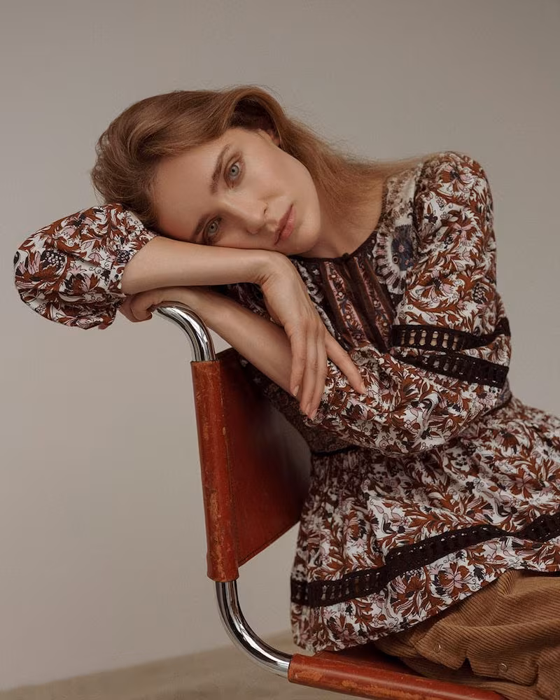 Sea Gemma Floral-Print Cotton Blouse