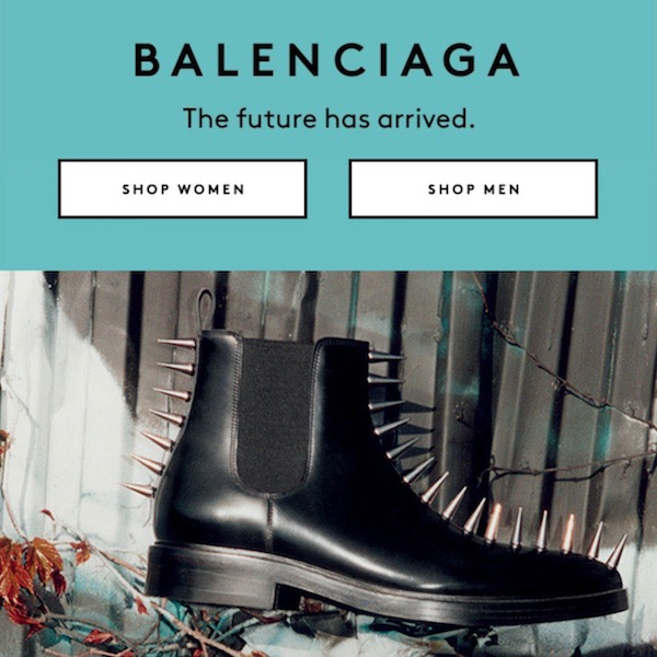 Balenciaga Fall 2018 Collection at Barneys New York
