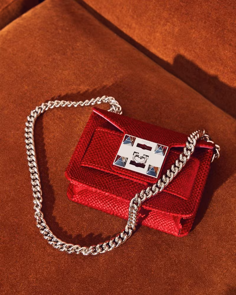 SALAR Gaia Velvet Bag
