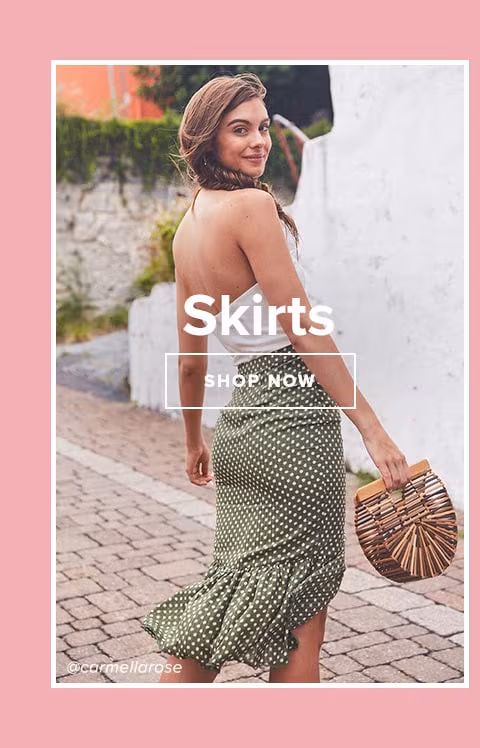 Skirts. Shop now
