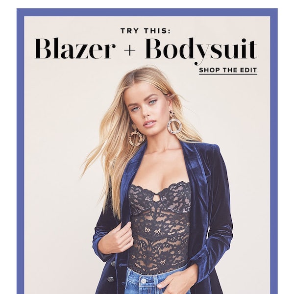 Fall 2018 Styling Combo: Blazer and Bodysuit