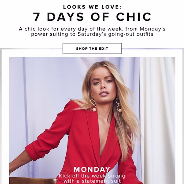 Looks We Love // 7 Days of Chic