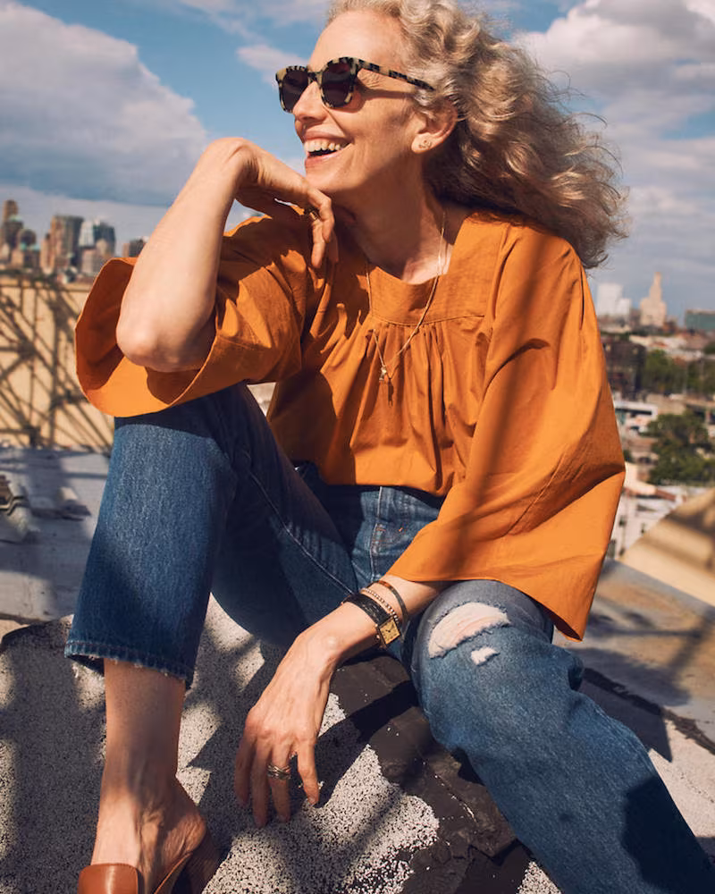 Madewell Square-Neck Top