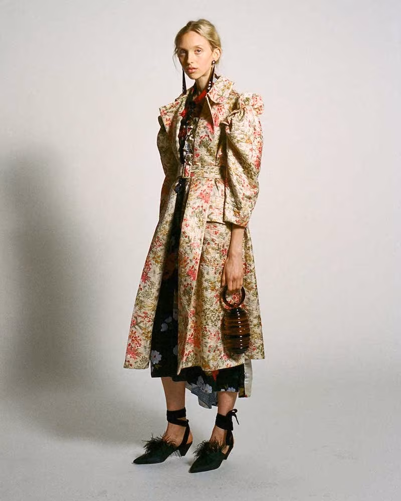 Simone Rocha Ruffled Coat