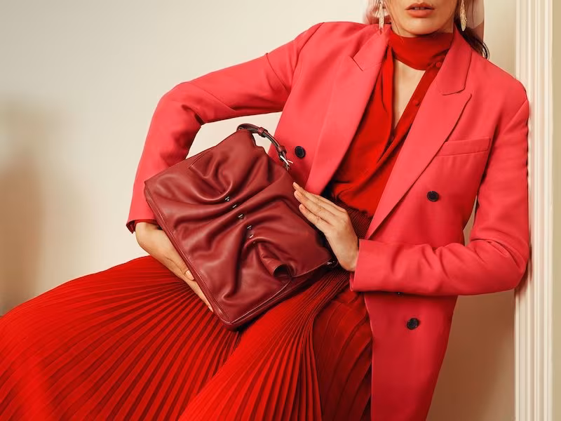 Valentino Silk-Blend Double-Breasted Blazer