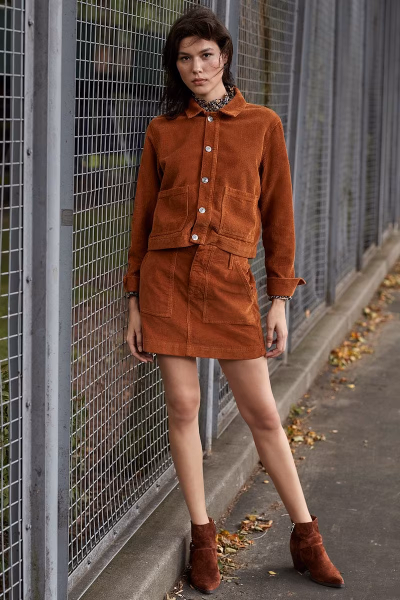 BDG Urban Outfitters Corduroy Utility Skirt