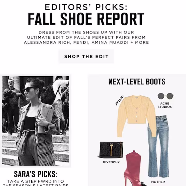 Editors' Picks // Fall 2018 Shoe Report