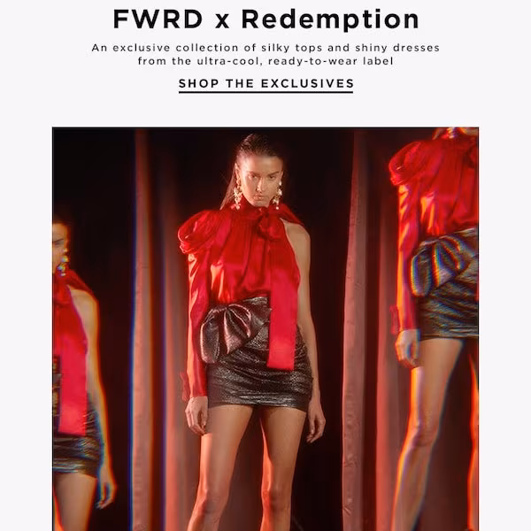 FWRD x Redemption Fall 2018 Collection