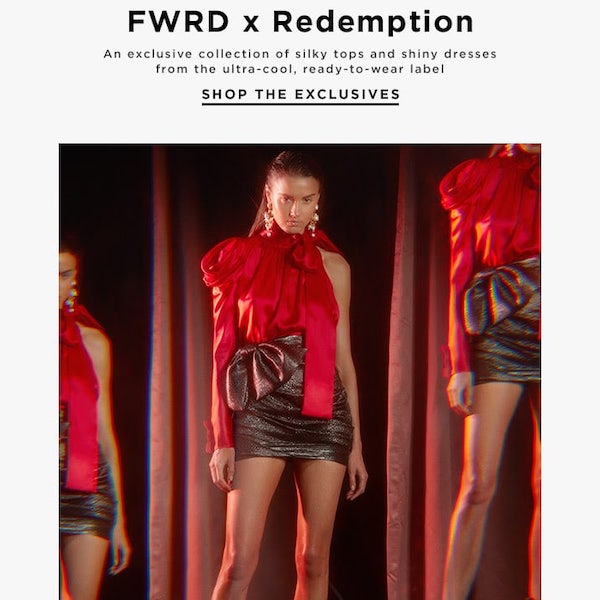 FWRD x Redemption Fall 2018 Collection