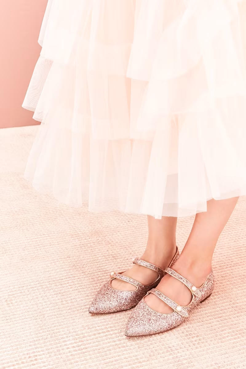 Halogen x Atlantic-Pacific Double Strap Flat
