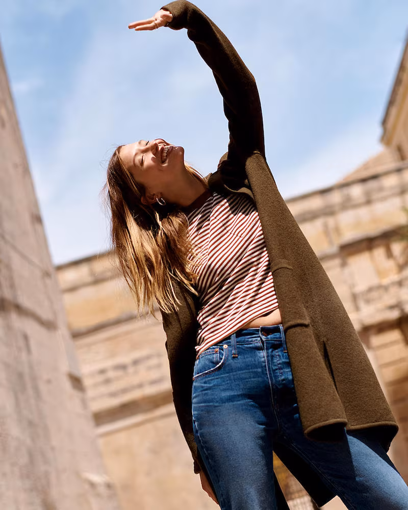 Madewell Camden Sweater-Coat