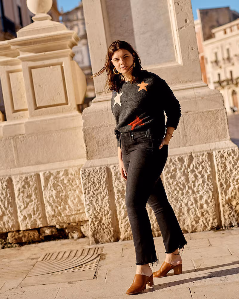 Madewell Starry Night Pullover Sweater