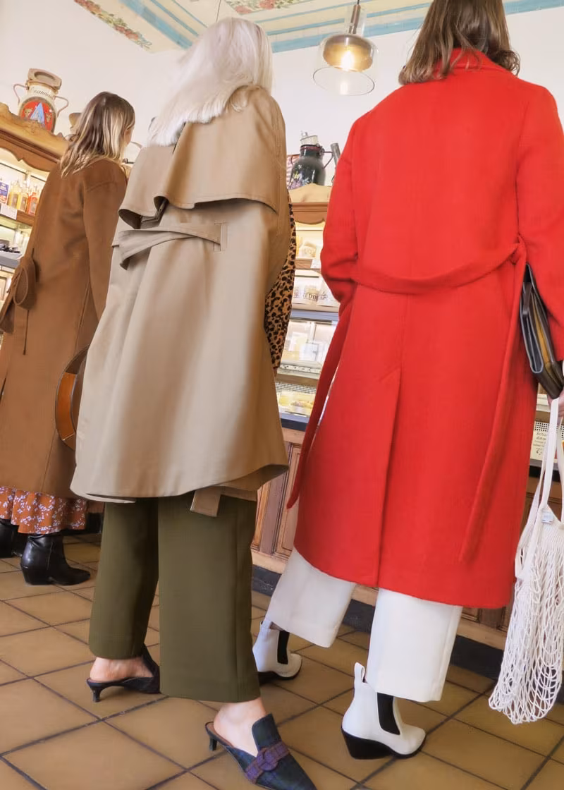 & Other Stories Belted Trench Cape