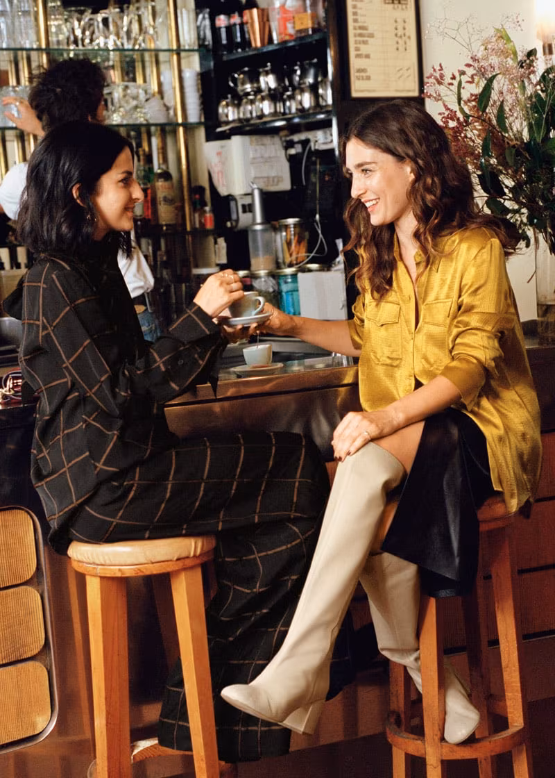 & Other Stories Knee High Leather Boots
