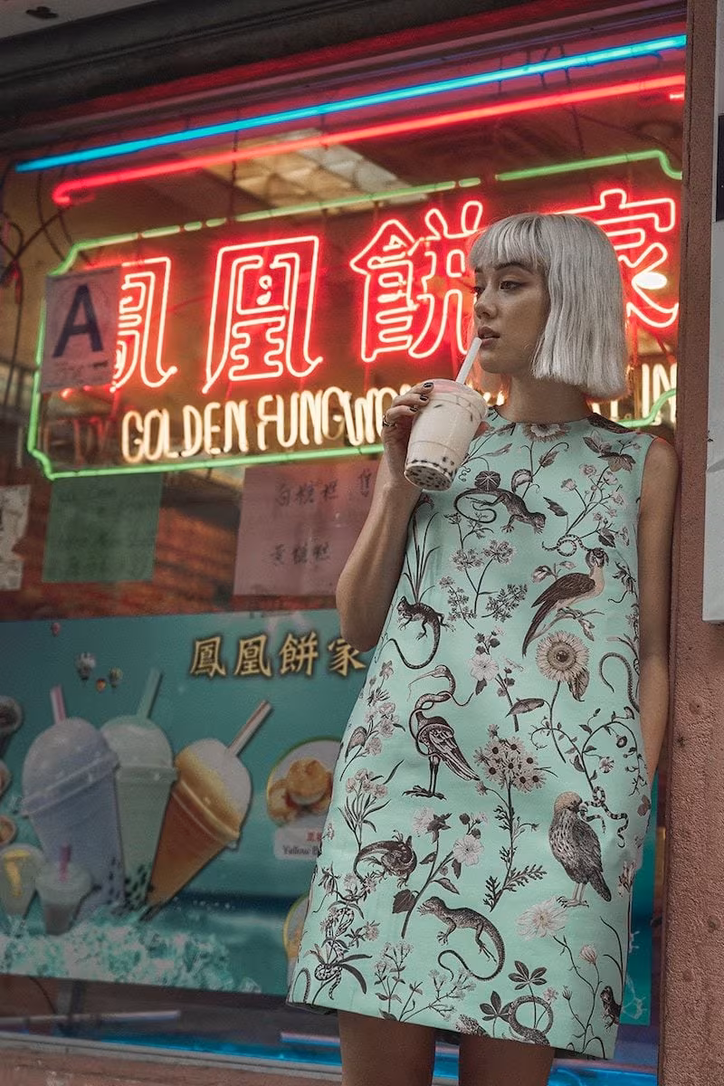 REDValentino Floral-Jacquard Shift Dress