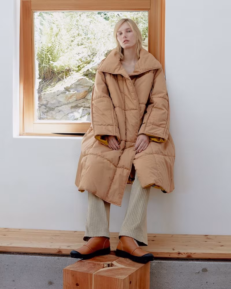 Roksanda Maera Quilted Cotton Coat