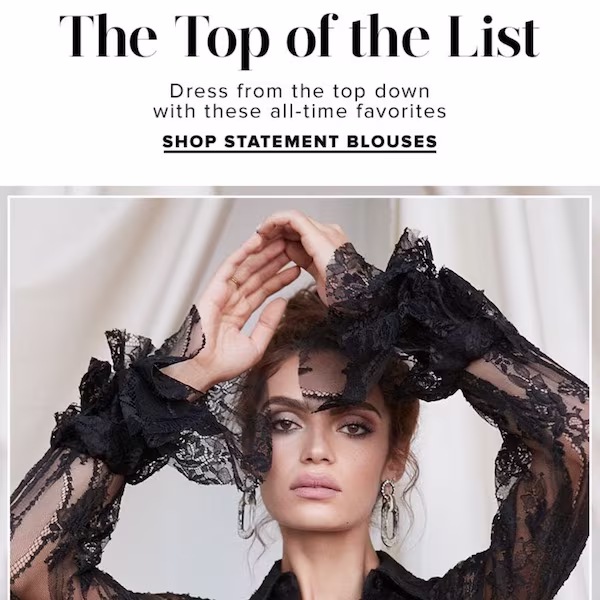 The Top of The List: Statement Blouses for Fall 2018