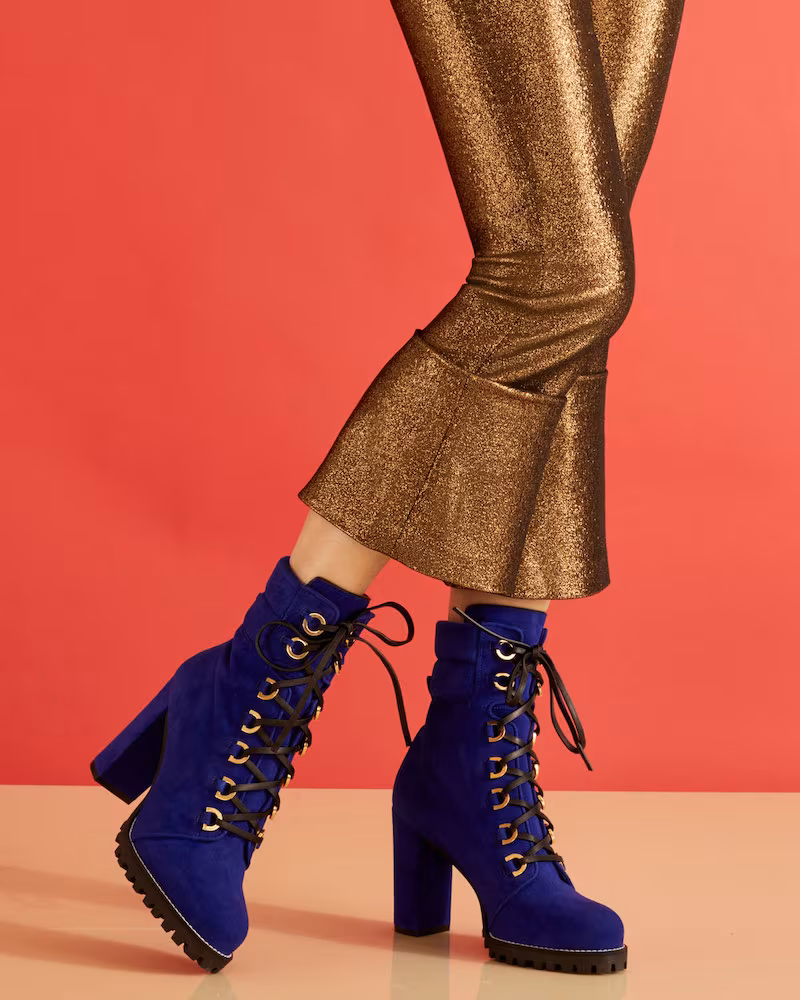 Stuart Weitzman Shackleton Suede Combat Boots