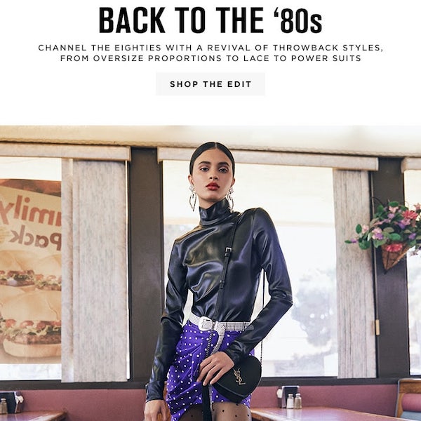 Trend to Try // '80s Nostalgia for Fall 2018